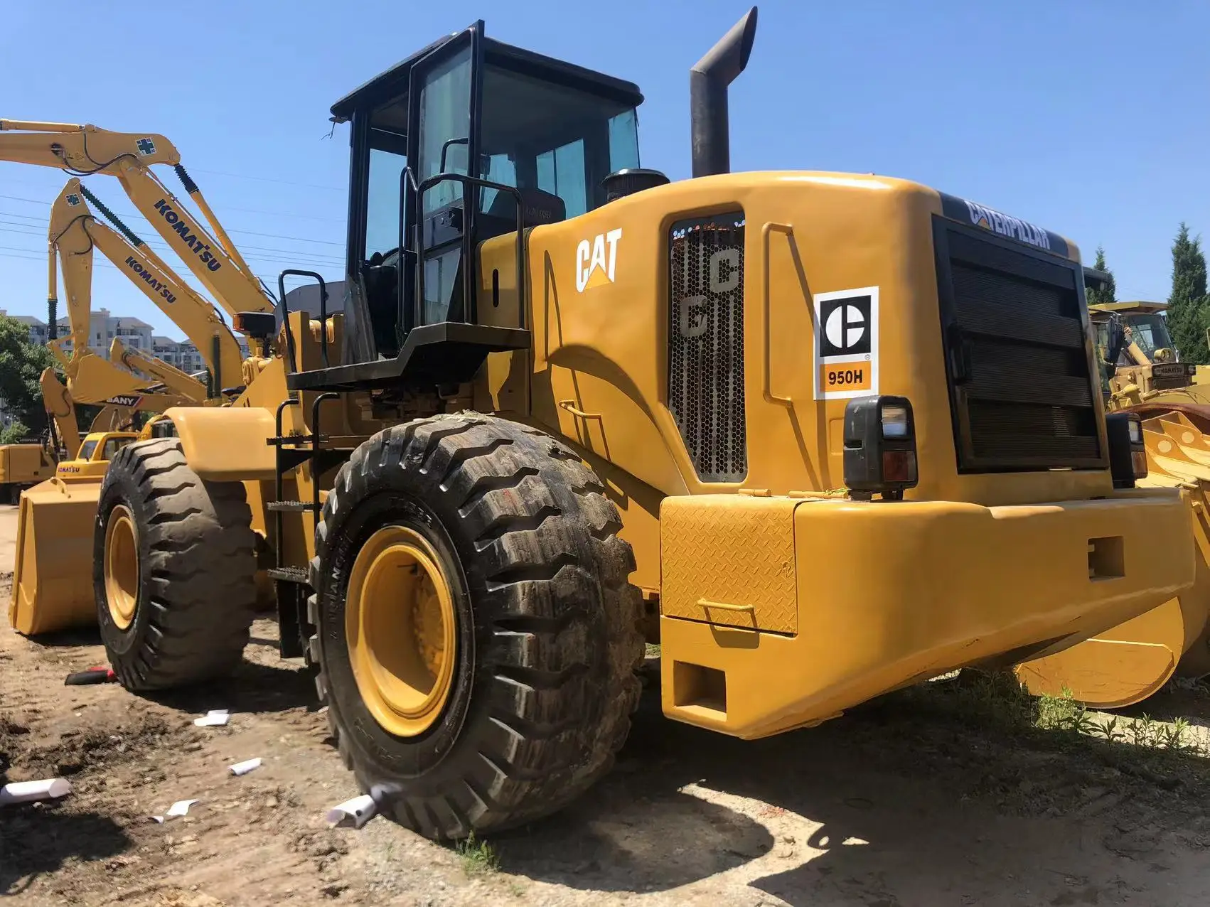 Caterpillar 950 Wheel Loader Cat 950G 950H Front End Loader Secondhand ...