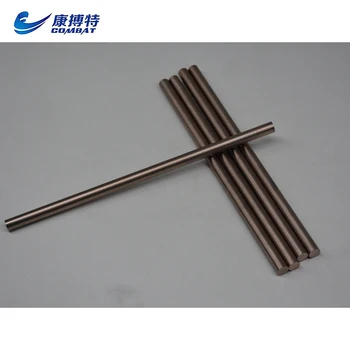 Tungsten Copper round bar/rod Factory supply Polished W75Cu25 alloy EDM Electrode rod