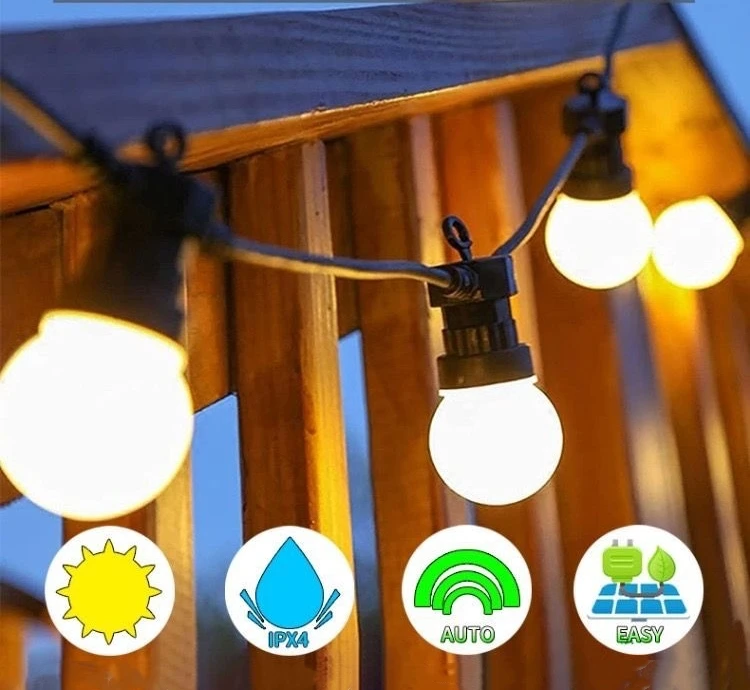 outdoor hanging light bulb