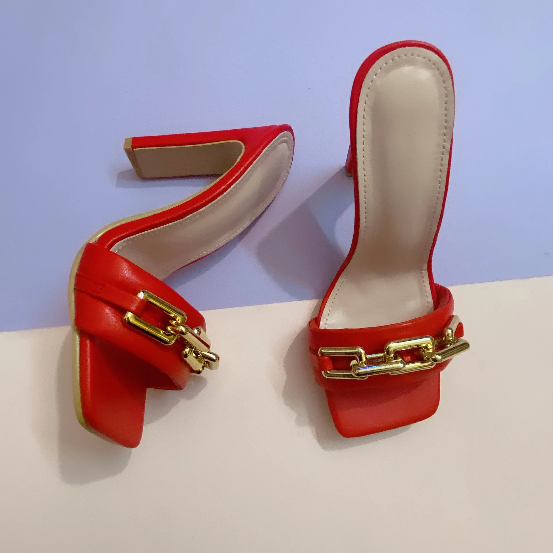 Sandals Women Red Bottoms Shoes High Heels Slides Womens Luxurys