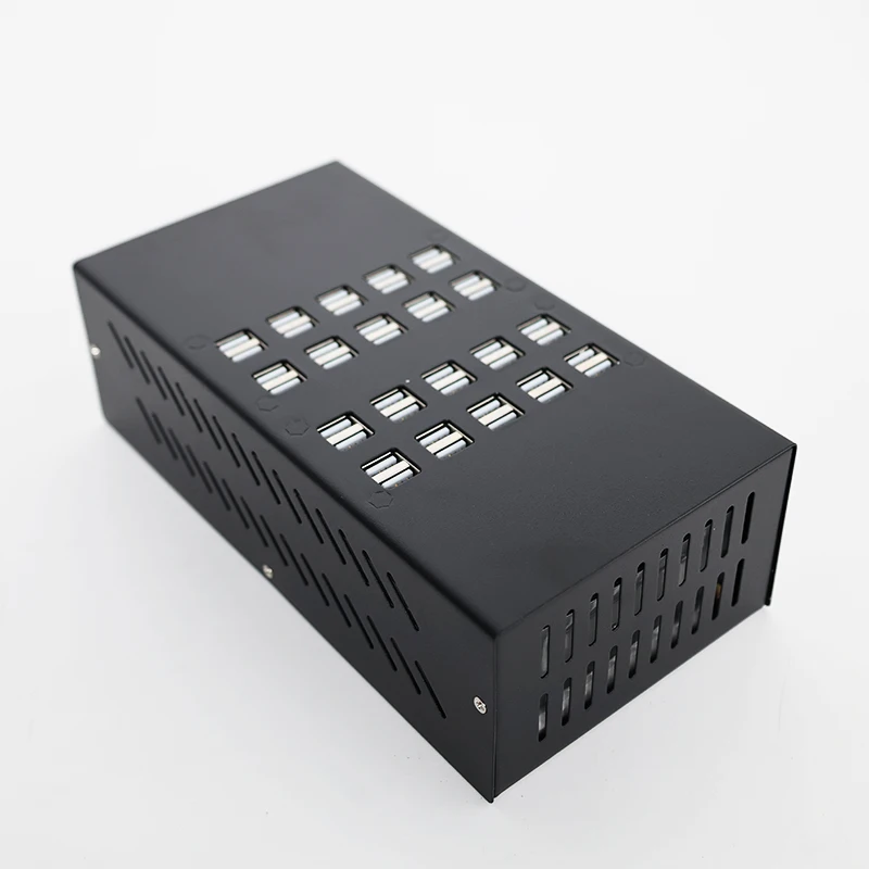 40 Port Dual-Port Industrial USB Quick Charging Station for Factory Hotel Multi Port Usb Charger Station 250w