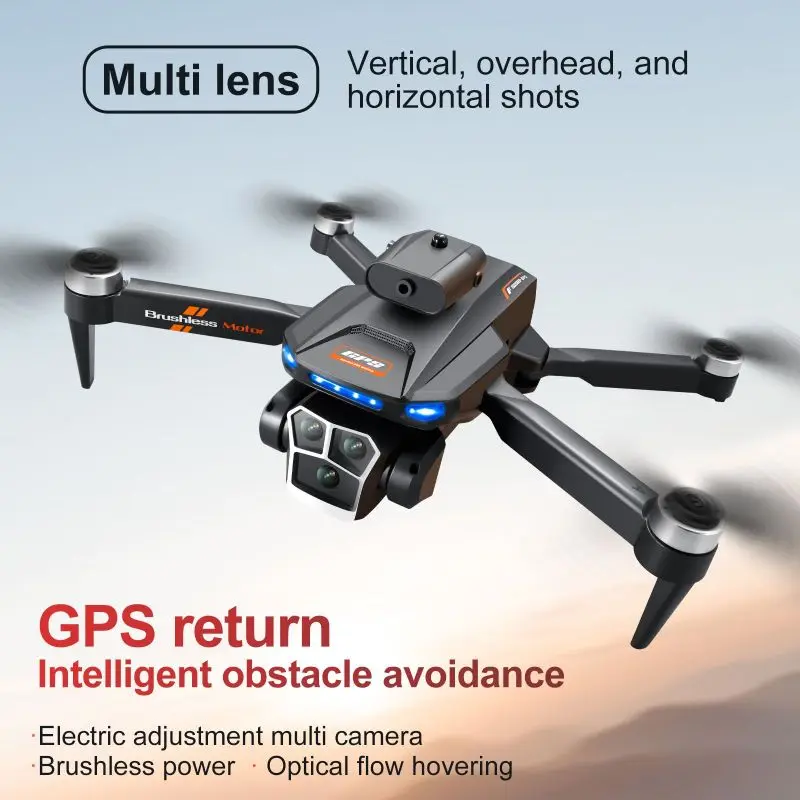 DRONE RC S158GPS Brushless Power Four Axis Remote Control Aircraft Professional Aircraft HD Camera Christmas Children's Gift Toy