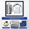 Coffee Cup + Neck Massager + Power Bank - Grey