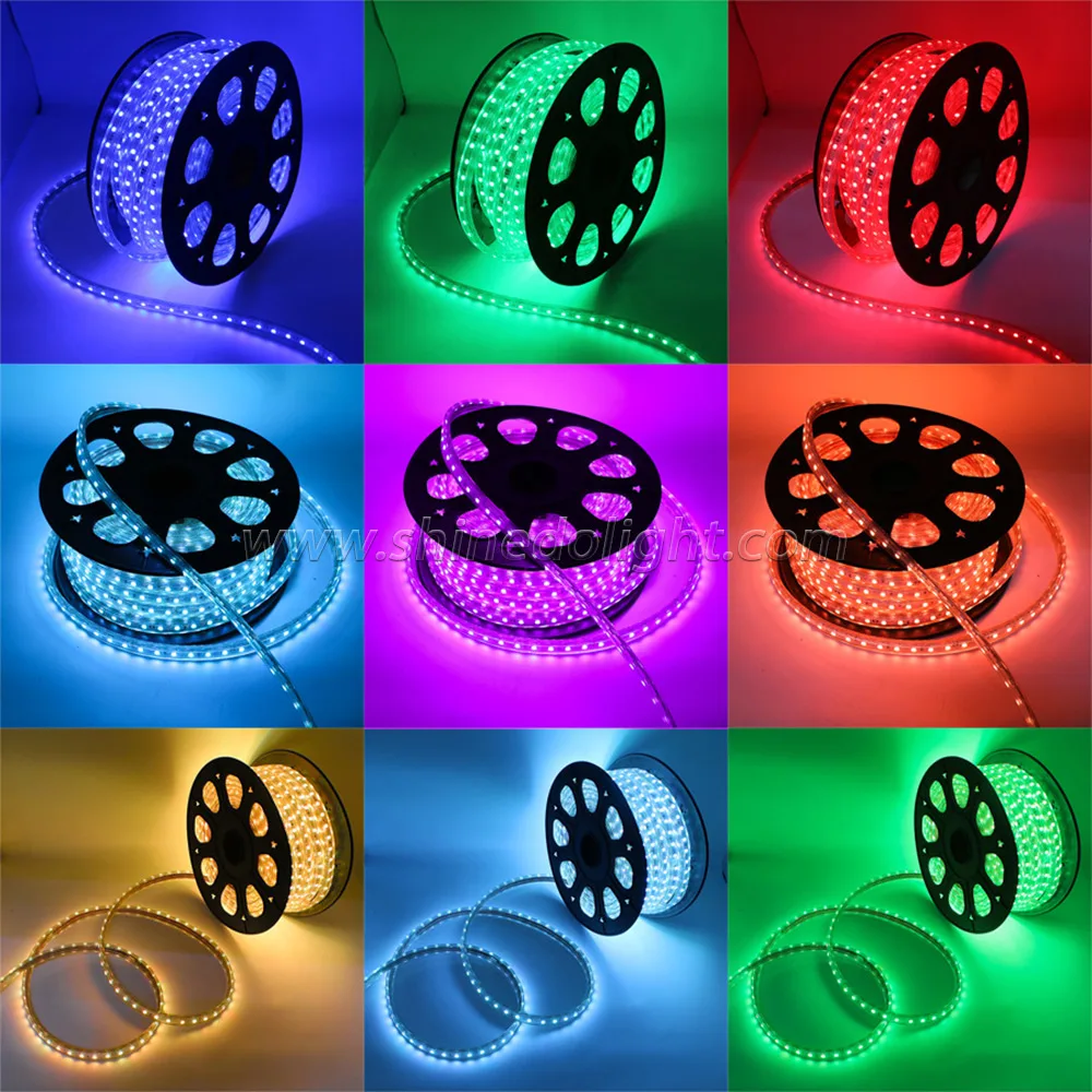 Smartphone APP Controlled LED Strip Lights Work with Alexa Waterproof RGB LED Strip 5050 SMD LED Smart Strip Lights