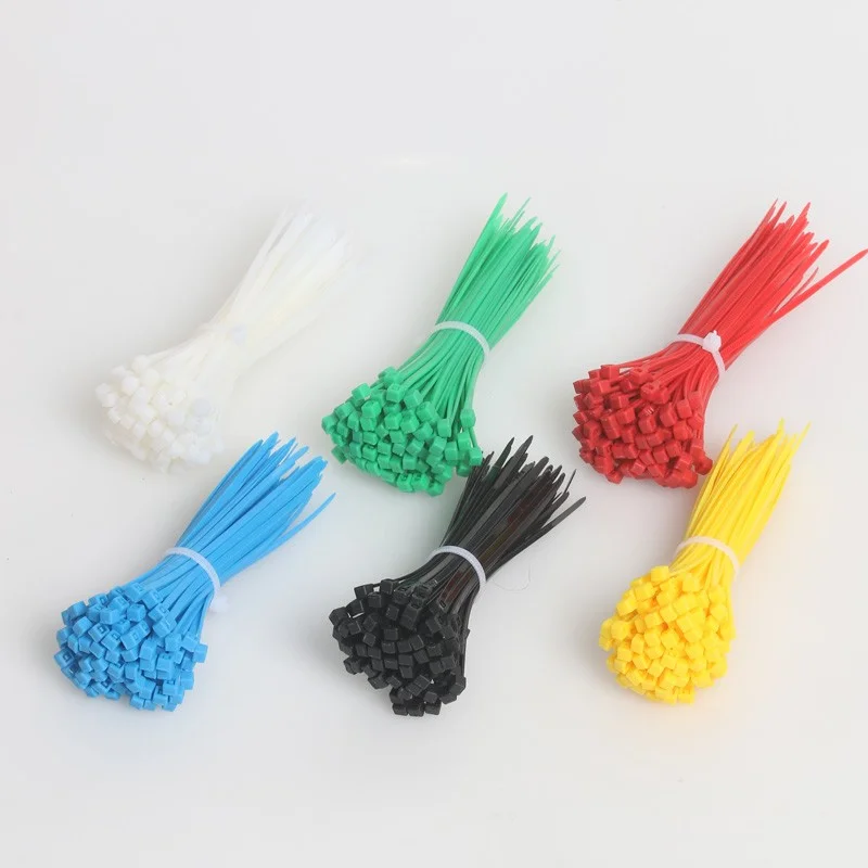 Nylon 66 Cable Tie Factory White Black Color Self Locking Nylon66 Ties
