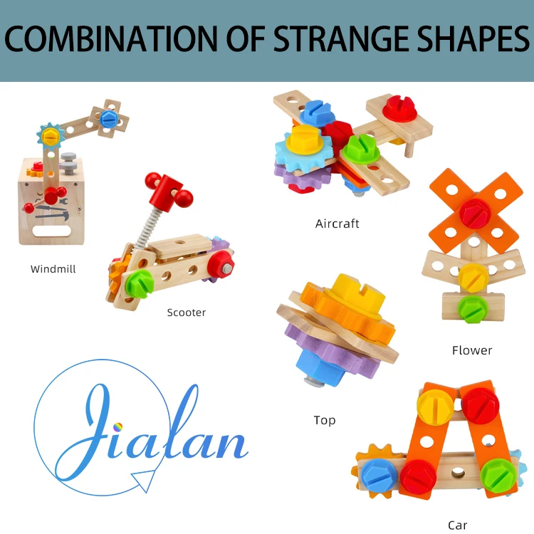 Деревянные детские игрушки Монтессори для детей электрика игрушка механический ящик инструментов