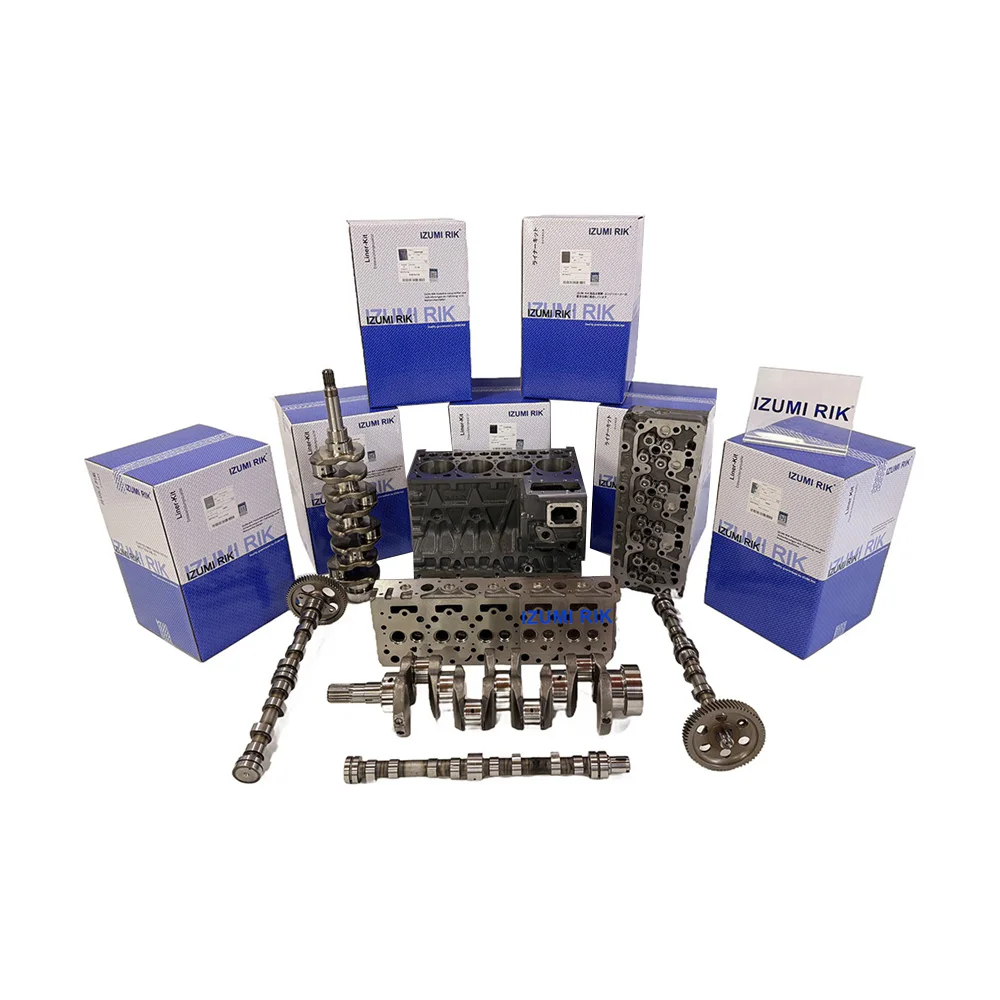 IZUMI RIK Cylinder Block Assembly Series for Yanmar 6LAH-STE Engine Repair Kit
