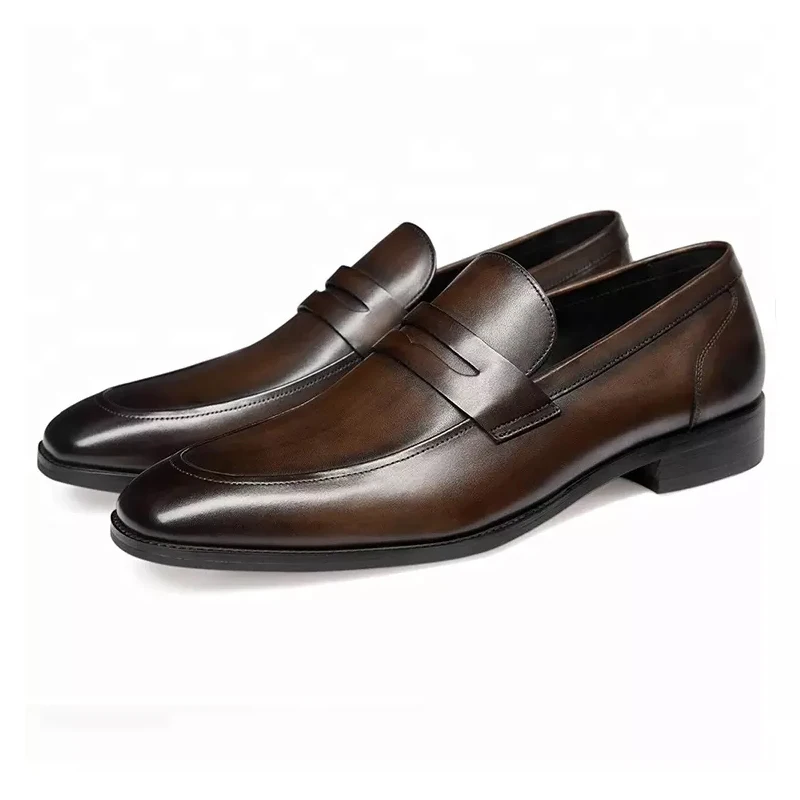 Luxury Genuine Leather Shoes Formal Shoes Zapatos De Hombr Men's Dress ...