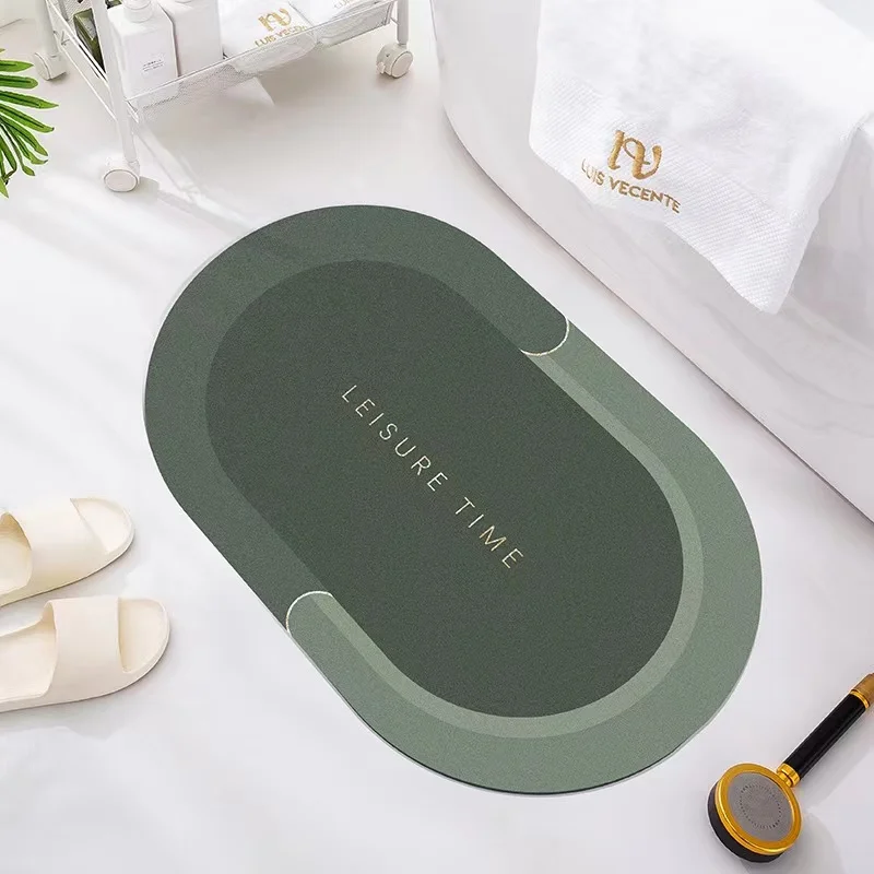 Bathroom Rugs Floor Mat Non Slip Bath Mat Quick Dry Bathroom Mat For