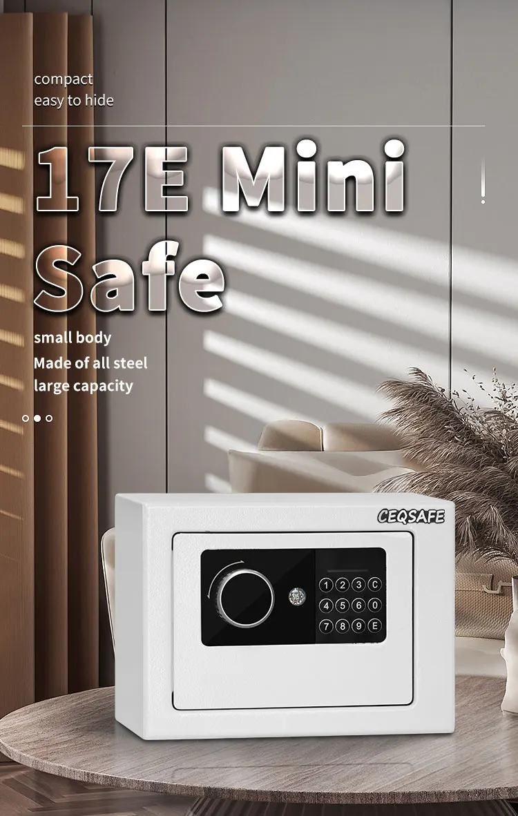 CEQSAFE High Quality Metal Electronic Code Key Mini Safe Money Box manufacture