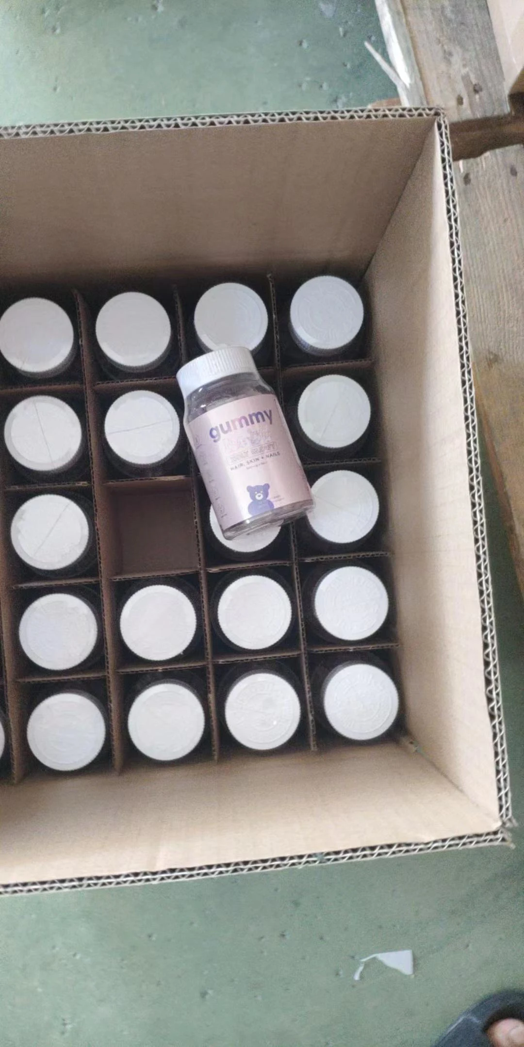 Custom LOGO Ashwagandha Maca Root Gummies Supplements and l Theanine Gummies