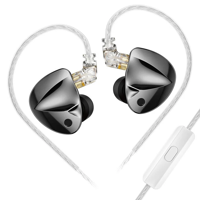 KZ DFi D-Fi Wired Best In Ear  HiFi Earphones 4 Level Tuning Switches Innovative Precise Method Dynamic Headphone Monitor