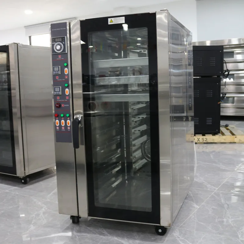 8/ 10/ 12 Trays Gas and Electrical Bakery Baking Convection Oven for Sale