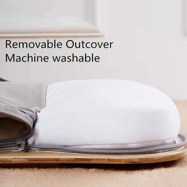 Поднос для ноутбука портативный из бамбука столик кровати дивана с мягкой подушкой учебы и работы