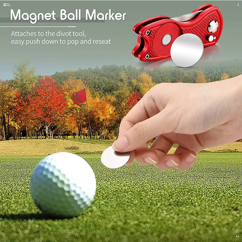 Hot Selling Metal Retractable Switch Blade Stainless Steel Golf Divot