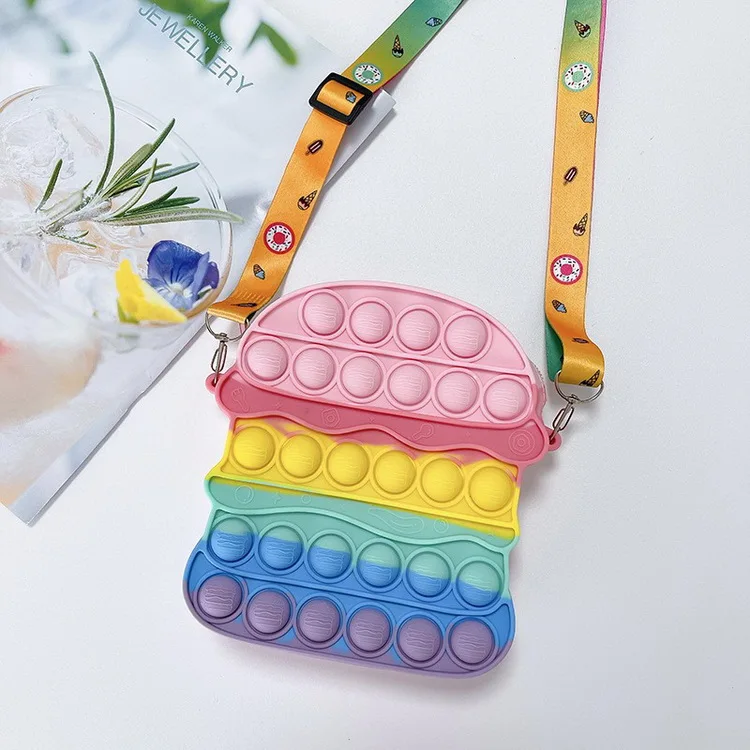 Рождественская игрушка-антистресс, силиконовая игрушка-антистресс