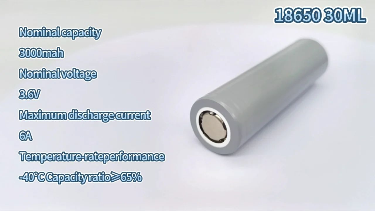Special Cylinder Lithium Ion Battery 18650 3.6v 3000mah 2000mah Cells