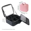 LED rosa diamante con espejo - 25x23x105