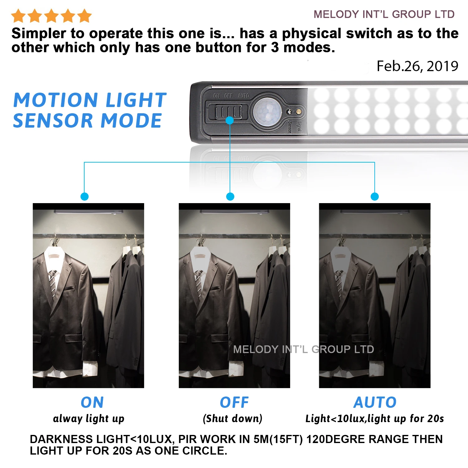 Перезаряжаемый светодиодный светильник для шкафа, светодиодный светильник для гардероба, шкаф, стол, кухонная лампа с пассивным ИК и фотоэлектрическим датчиком