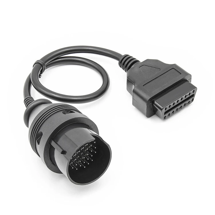 OEM ODM Black 38Pin Connector OBD car cable OBD2 cable