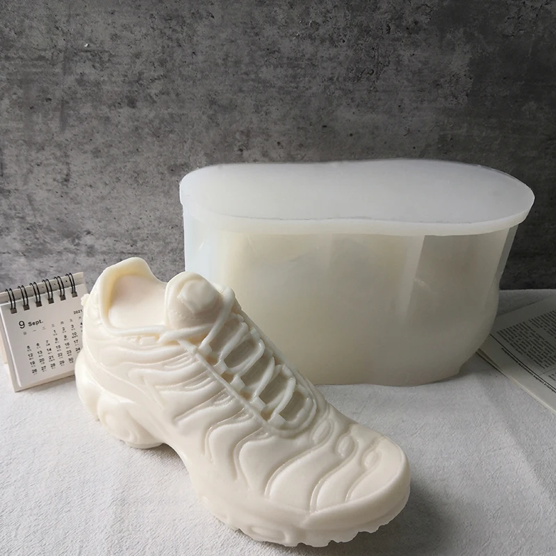 Creative Handmade Diy Gift Basketball Shoes Silicone Mold 18cm 24cm