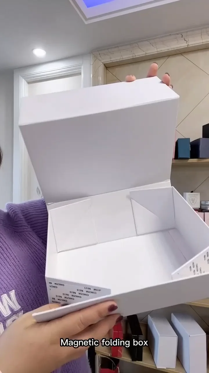 Kraft Paper Gift Box Clear Lid Hamper Boxes Cardboard Box With Window Clear Lid White Base Buy