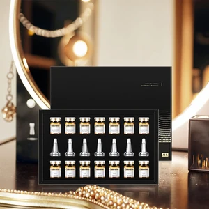 Calantha Christmas Collagen Organic Anti-Wrinkle Hydrating Skincare Set ODM Freeze-Dried Powder Ampoule Serum Lyophilized Skin