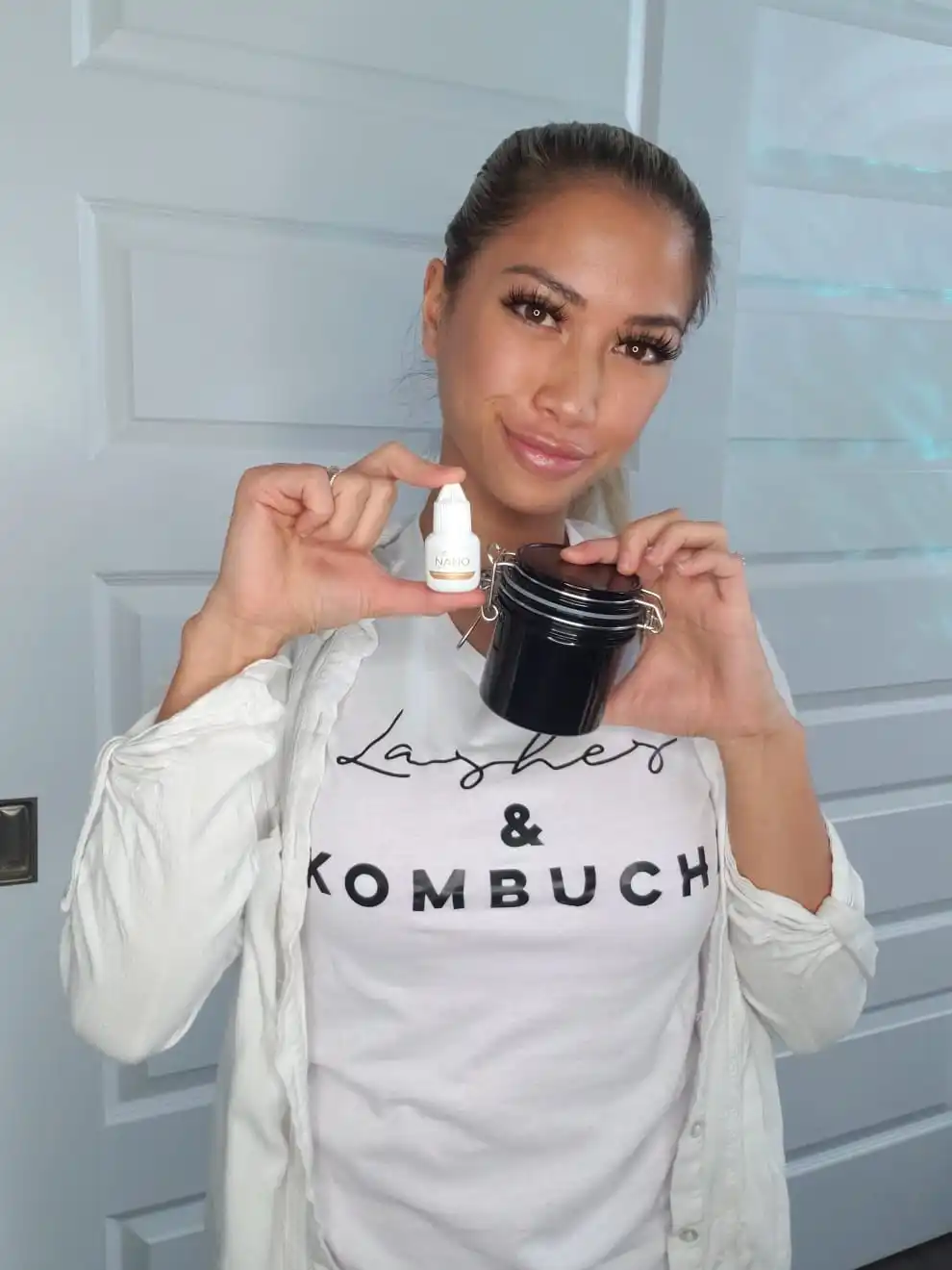 Eyelash Shampoo Concentrate Gallon Lash Foam Cleanser Scent Lash Bath