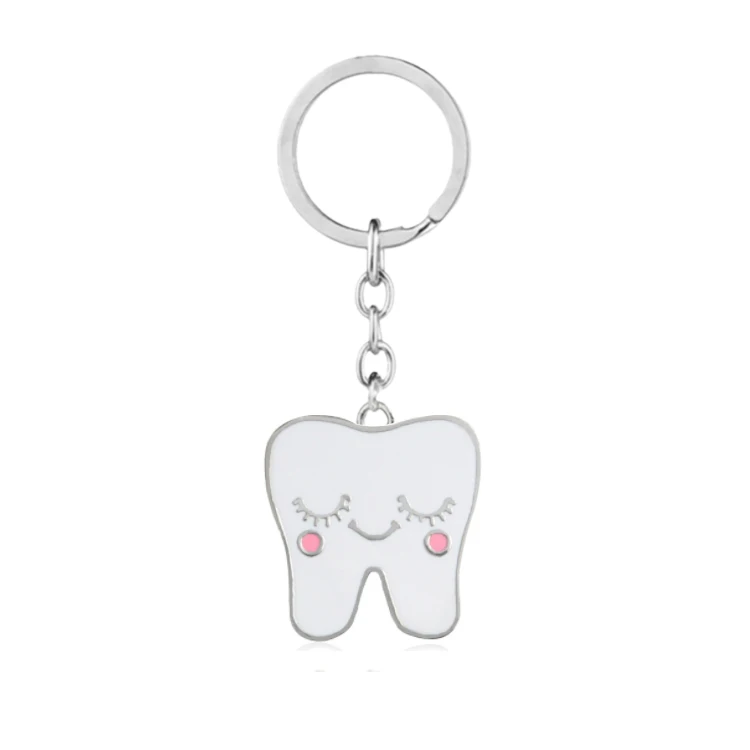 Manufacturer Customized Enamel Metal Cute Enamel Tooth Teeth Dentist