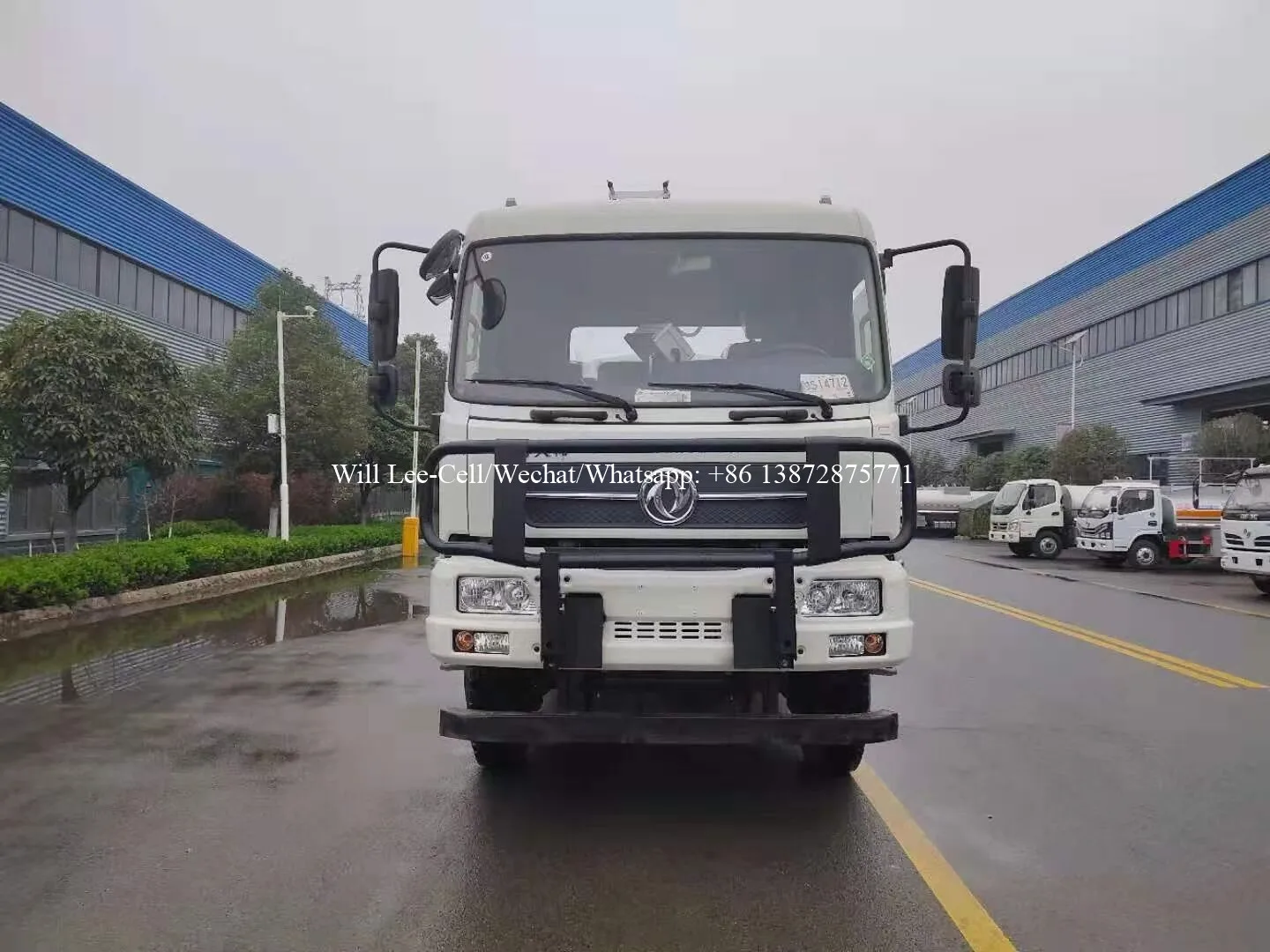 Dongfeng 10T High Pressure Automatic Washing Water Tanker Photovoltaic Solar Panels Cleaning Truck