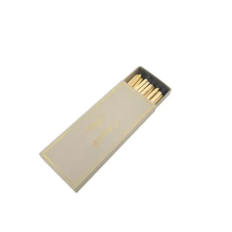 Good Quality Match Box Custom logo Art Paper matchbox with Wooden Safety Matches Box