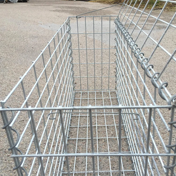 2m X 1m X 1m Galvanized Gabion Box