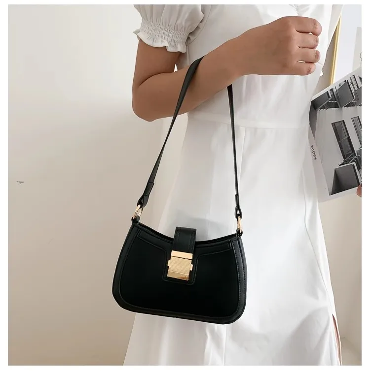 2023 New Hot Selling Woman Fashion Bags With Lock Urban Commuting Woman ...
