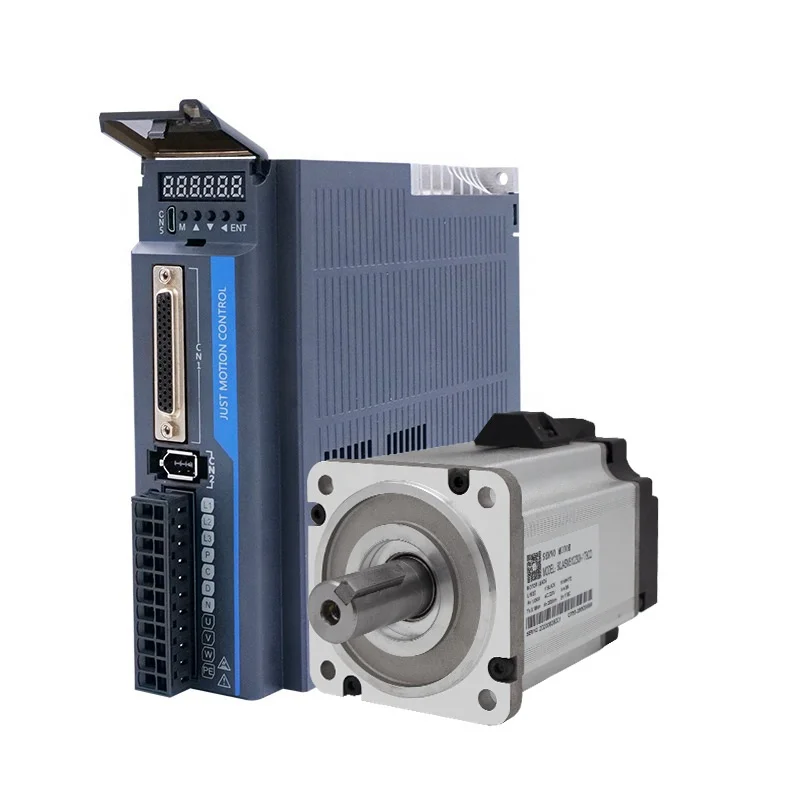 750W AC Servo Motor Driver, 2.39N.m Torque, Single-Phase with