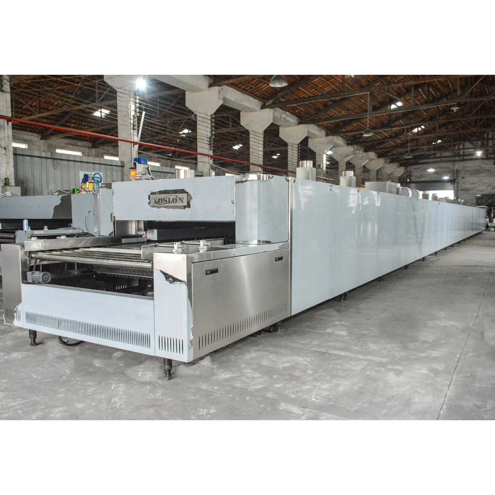 Bakery Making Machines for Hard and Soft Biscuit Forming Equipment With Electric Baking Tunnel Oven Soda Cracker Production Line
