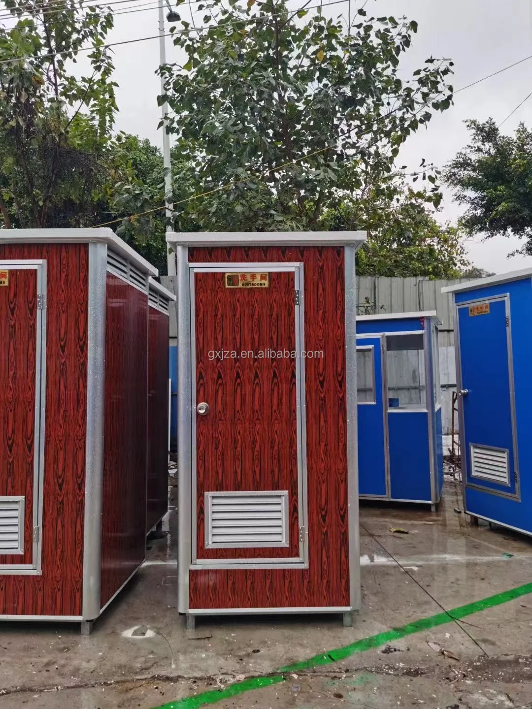Low Cost Portable Prefab Toilets Outdoor Prefab Restroom Toilet Houses