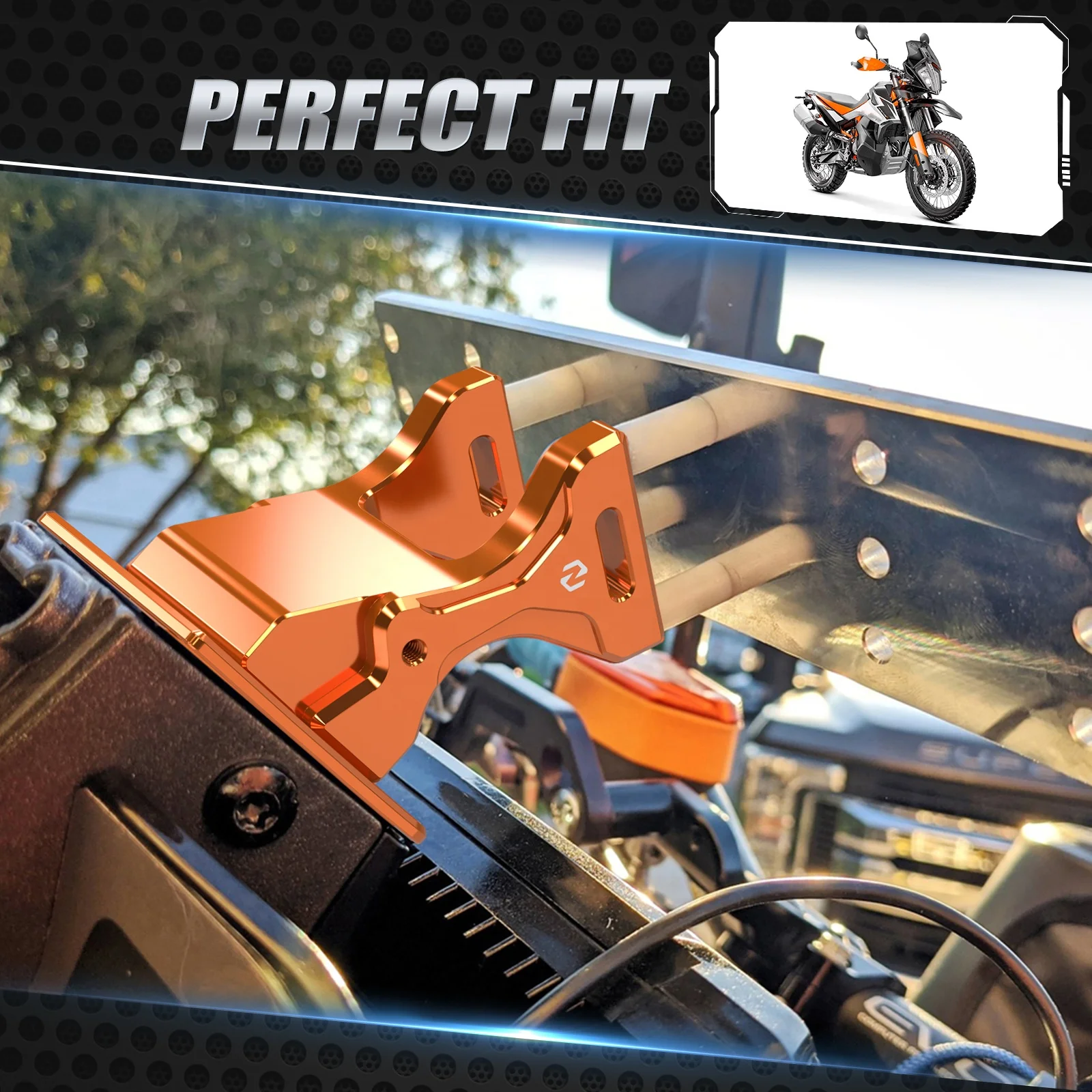 NiceCNC Aluminum GPS Mount for KTM 790 Adventure S Rally R 2019 2020 2021 2022 390 Adventure 2020 2021 2022 2023 2024 Motorcycle