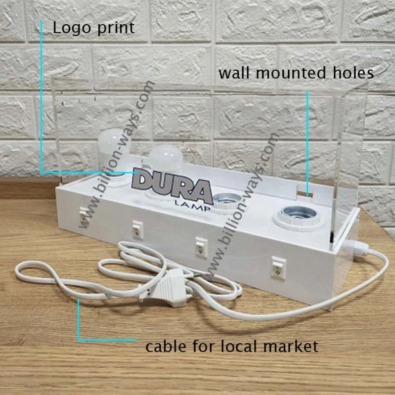 Customizable Led Lamp Light Bulb Tester Display Stand