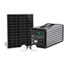 252Wh + 300W Panel solar de 30W con bombilla LED