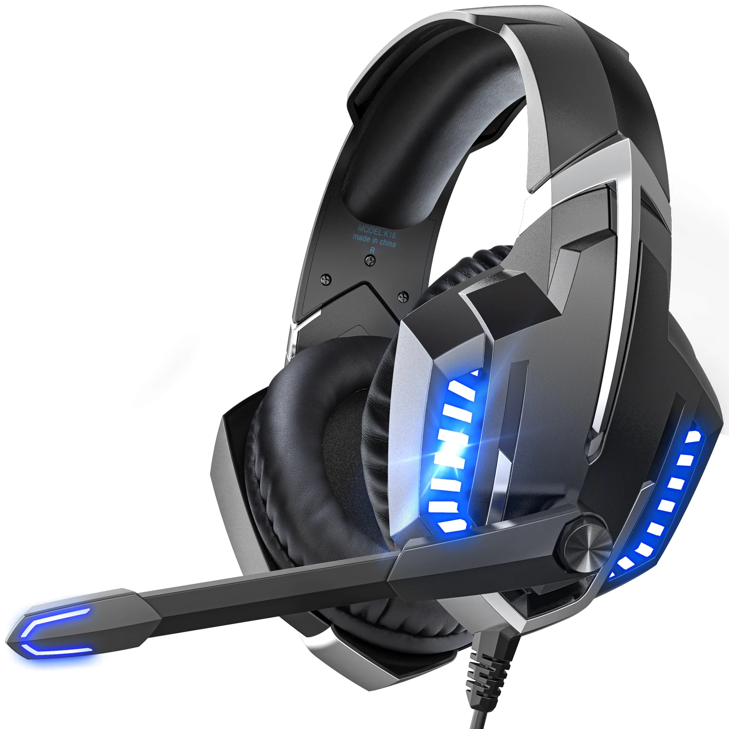 Dropshipping Gaming Headset Onikuma K18 Led Hot Selling Wired Stereo  Surround Sound High Quality With Microphone For Ps4 - Buy Gaming Headset, Gaming Headphones,Gamer Headset Product on Alibaba.com