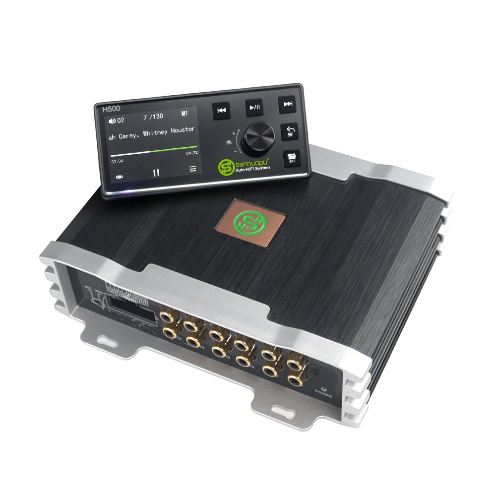 Sennuopu X11B パワーアンプ 車載オーディオアンプ DSPプロセッサー