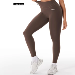 Custom High-Waisted Hip-lifting Yoga Leggings Girl Fitness Clothing Wholesale High Quality Sporty Women Yoga Pants Leggings