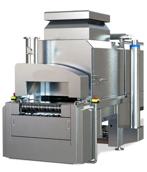 Continuous hot air pig roasting equipment peanut roasting machine Chinese roast duck oven equipment