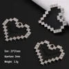 013 Mosaic Black Heart 1PCS