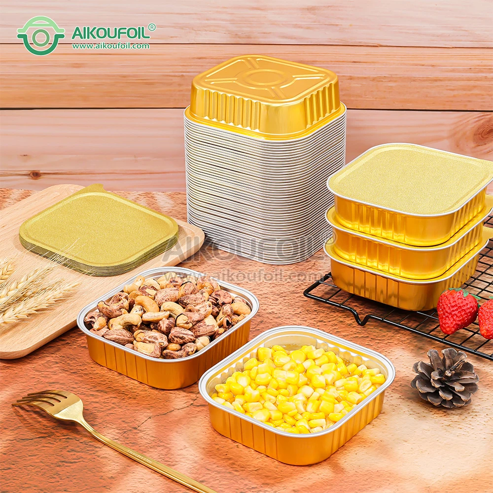 Aikou Wholesale Disposable Lunch Boxes Pans Food Baking Trays Cups