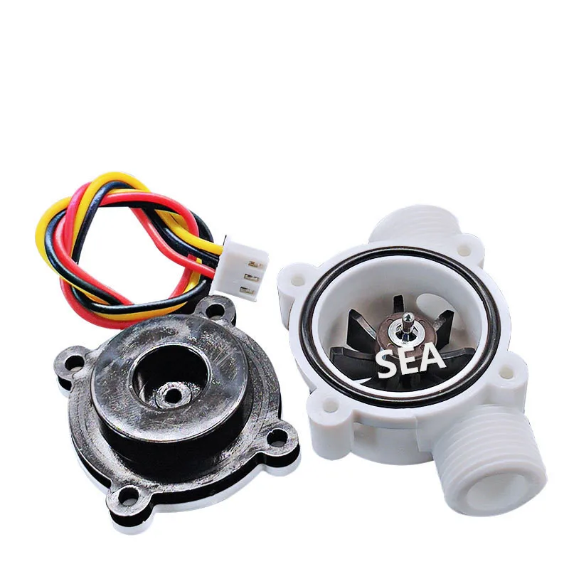 G3/8" YF-S402C Food Grade POM Turbine Hall Effect Water Flow Sensor 0.3-10LPM OEM DIJIANG for Liquid