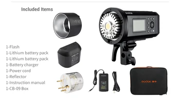GODOX AD600 Pro 600W All-in-one Outdoor Flash Light Battery Operated Light Modeling Lamp for Flash Photography product image