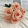 upgraded version-7-head embossed cappuccino bouquet-champagne
