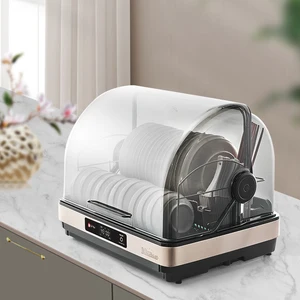 China Factory Electric UV Sterilization Box Plastic Countertop Installect Sterilizer Household Use Knife Fork Spoon Chopsticks