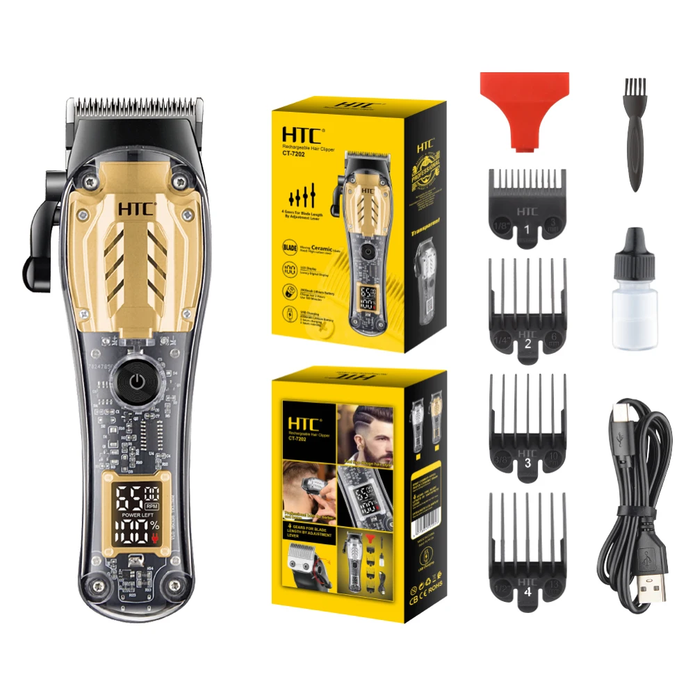 HTC CT-602 Professional Machine Hair Clippers Reliable Durable